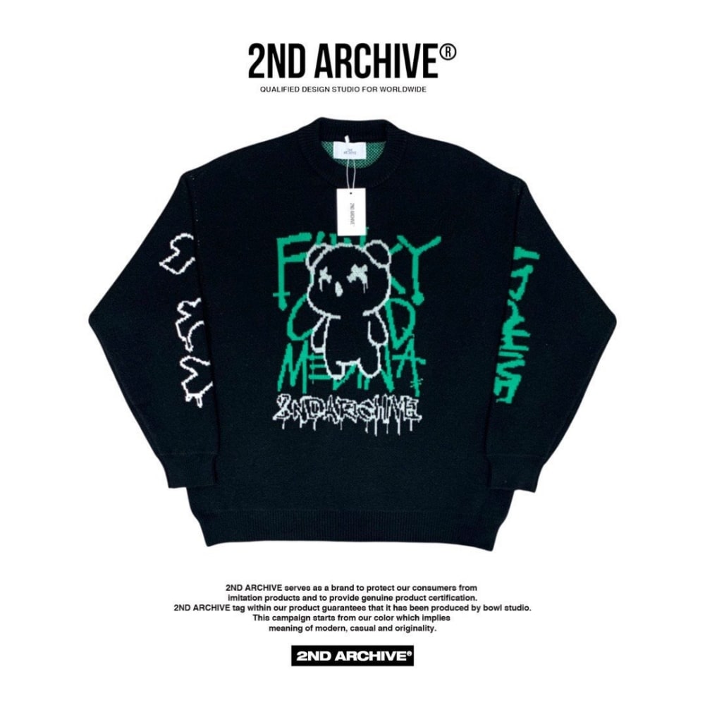 [2nd Archive] X-Bear Jacquard Knit Jumper @ArchiveYoran