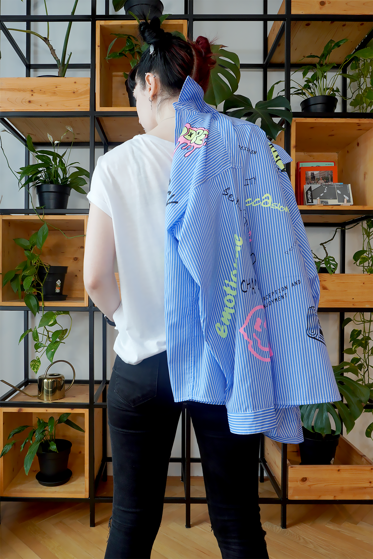 [2nd Archive] Neon Smile Print Button-down shirts @ArchiveYoran